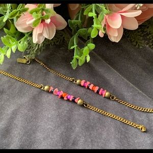 Vanessa Mooney x FP Pink Bead Bracelet Set